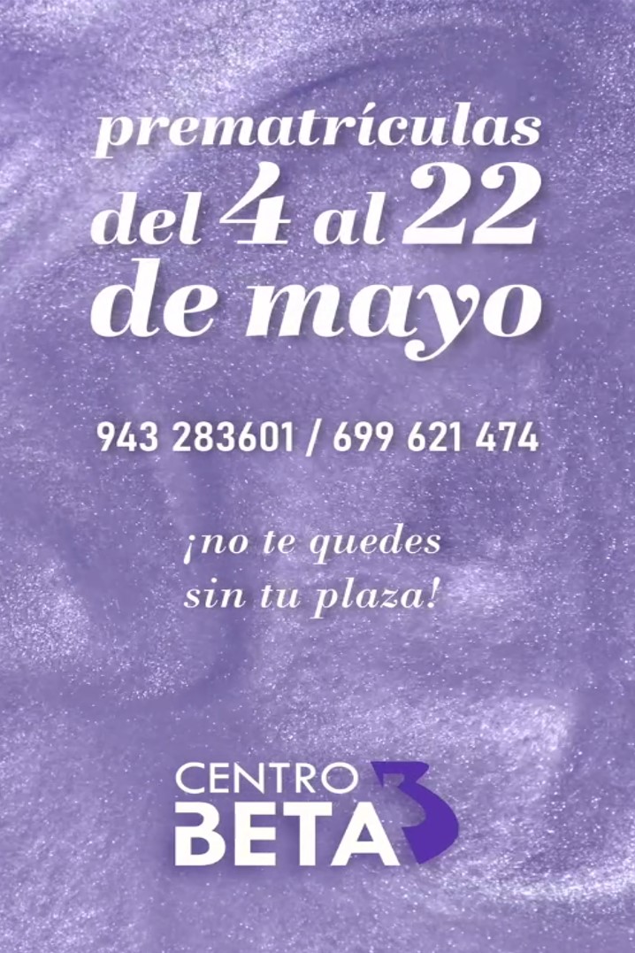 PRE-MATRÍCULA Curso 2026-2027